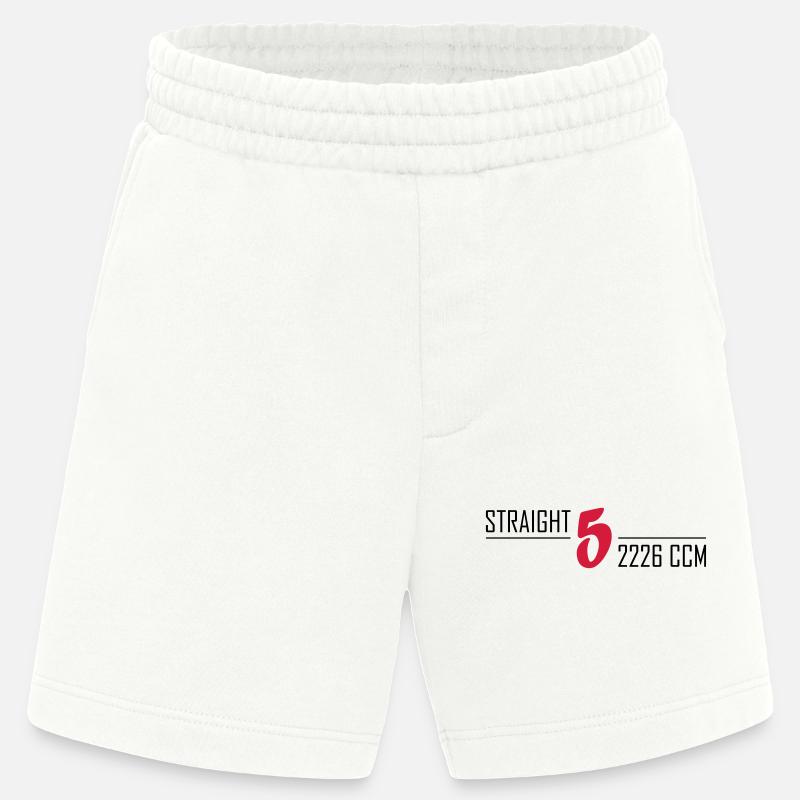 Straight Five - Heavyweight Shorts - made by SPREAD  - OFF WHITE