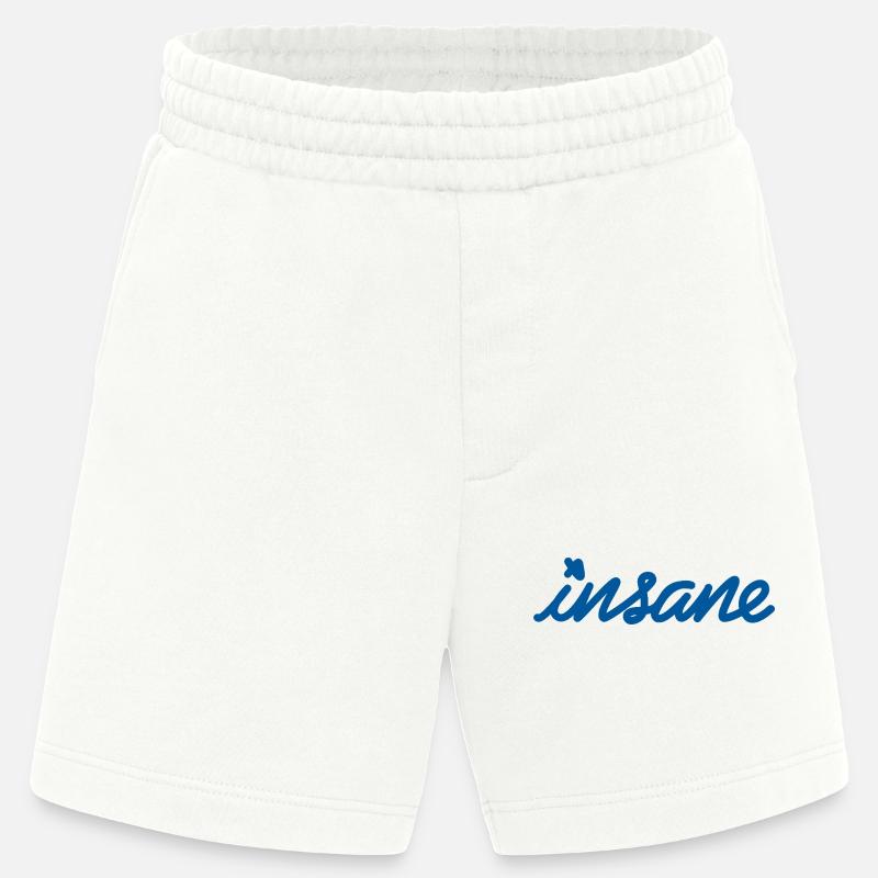 Insane Mindset – Setze ein Style-Statement - Heavyweight Shorts - made by SPREAD  - OFF WHITE