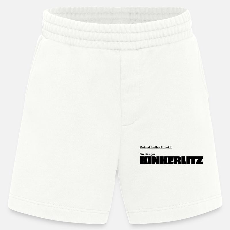 Kinkerlitz - Short bio épais fabriqué en UE - OFF WHITE