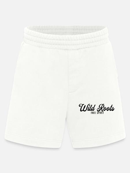 Wild Roots Free Spirit - Heavyweight Shorts - made by SPREAD  - OFF WHITE
