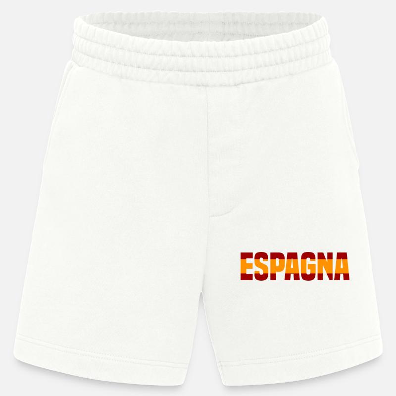 Kontrastreiche Espagna - Heavyweight Shorts - made by SPREAD - OFF WHITE