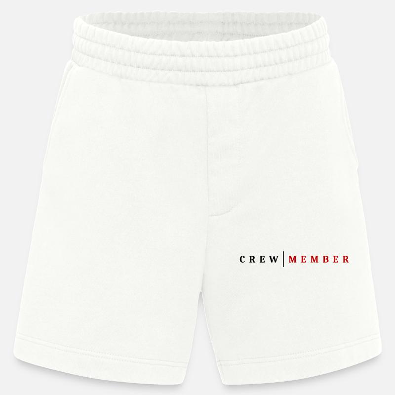 Crew Mitglied - Heavyweight Shorts - made by SPREAD - OFF WHITE