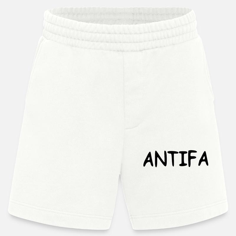 Antifa - noir - Short bio épais fabriqué en UE - OFF WHITE