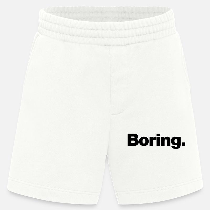 langweilig - Heavyweight Shorts - made by SPREAD - OFF WHITE