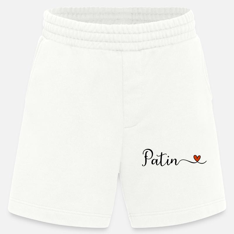 Marraine - Short bio épais fabriqué en UE - OFF WHITE