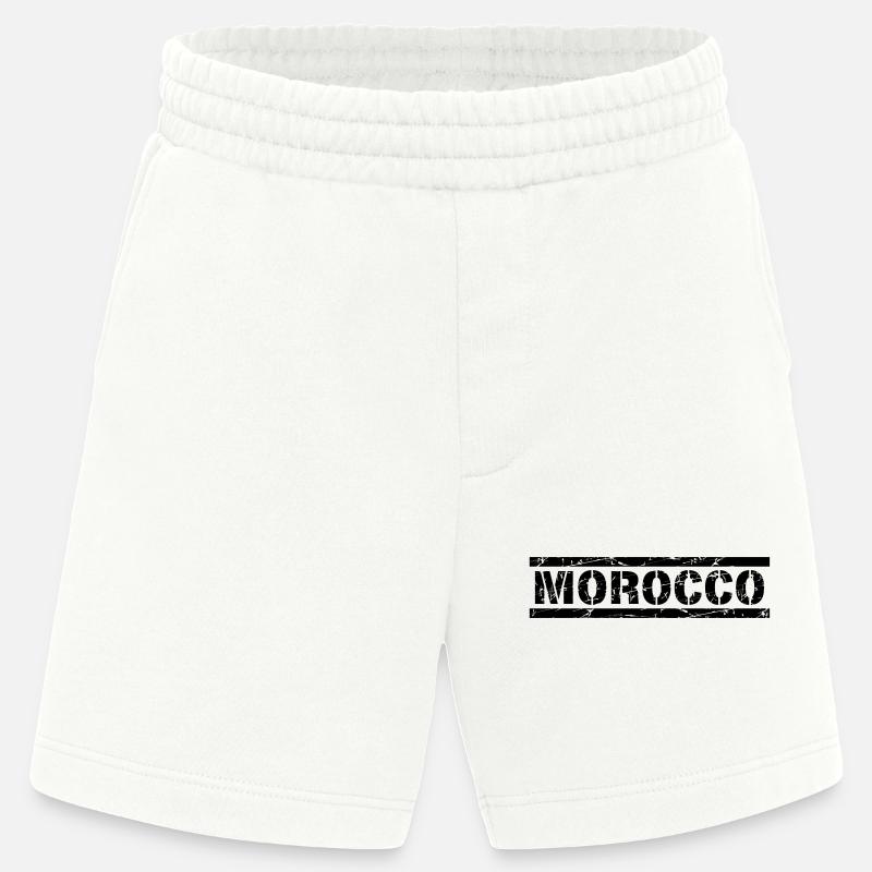 Morocco - Heavyweight Shorts - made by SPREAD  - OFF WHITE