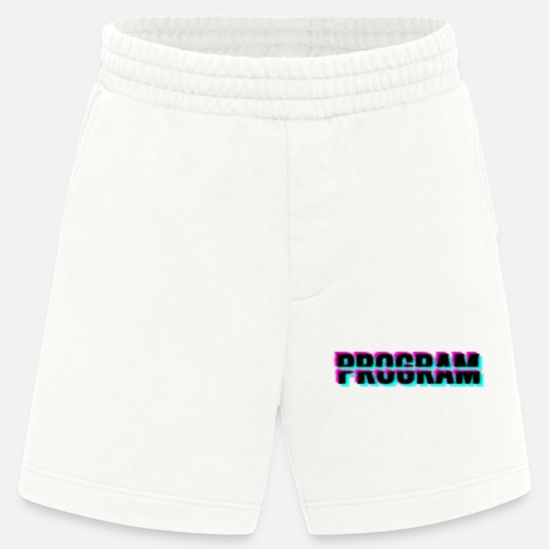Computerprogramm - Heavyweight Shorts - made by SPREAD - OFF WHITE