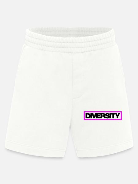 Diversité typographique Contour 2C - Short bio épais fabriqué en UE - OFF WHITE
