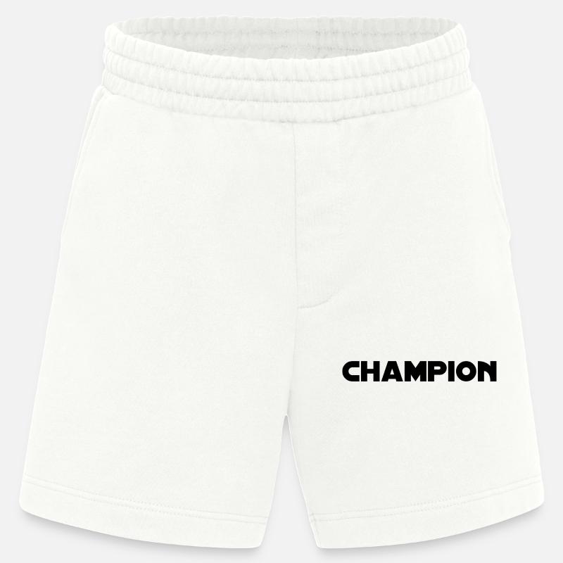 Champion - Heavyweight Shorts - made by SPREAD  - OFF WHITE