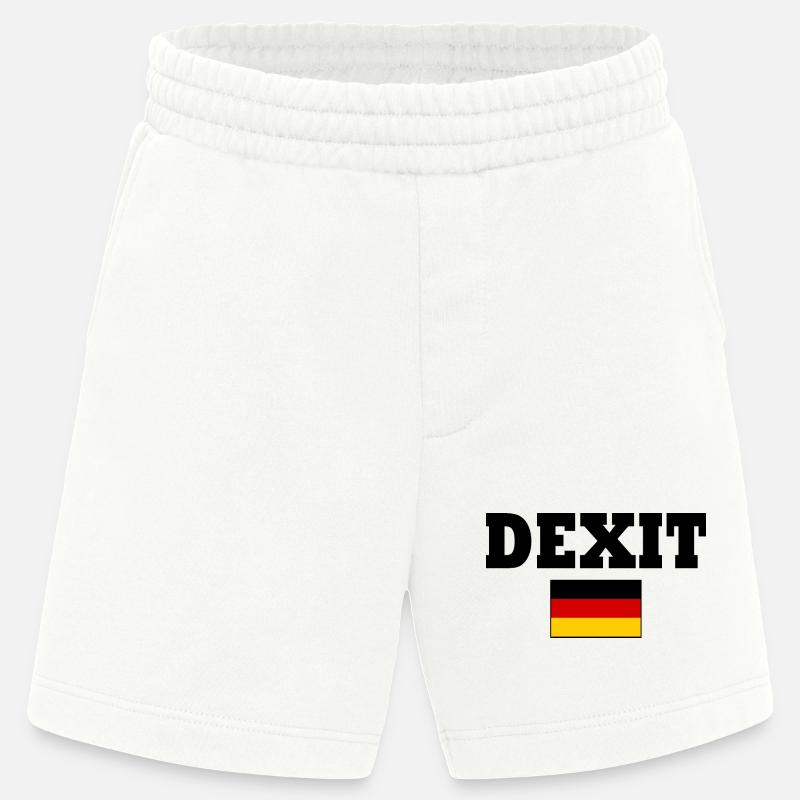 Dexit - Short bio épais fabriqué en UE - OFF WHITE