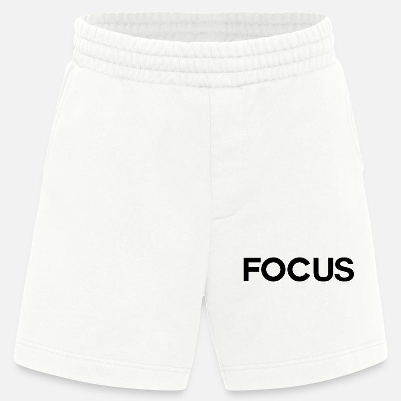 foyer - Short bio épais fabriqué en UE - OFF WHITE