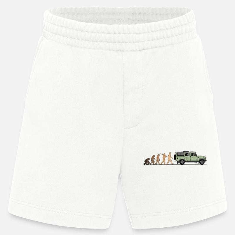 Defender Evolution 110 Couleur - Short bio épais fabriqué en UE - OFF WHITE