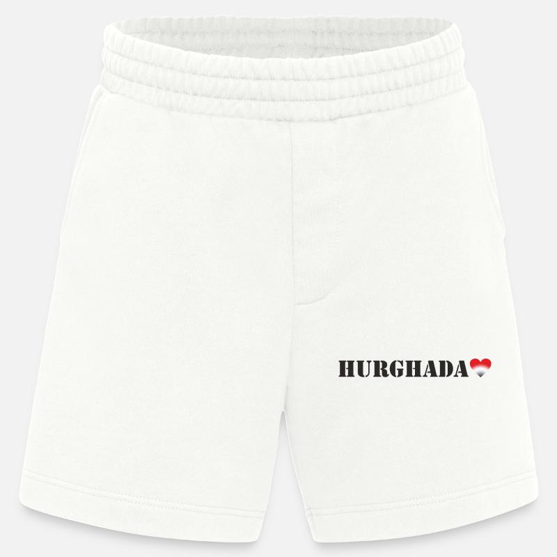 Hurghada, Égypte - Short bio épais fabriqué en UE - OFF WHITE