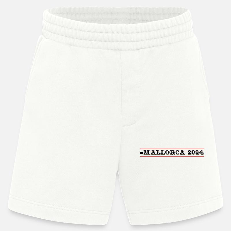 Mallorca 2024 - Heavyweight Shorts - made by SPREAD  - OFF WHITE