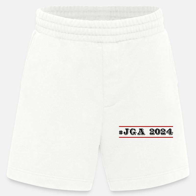 Année 2024 - Short bio épais fabriqué en UE - OFF WHITE