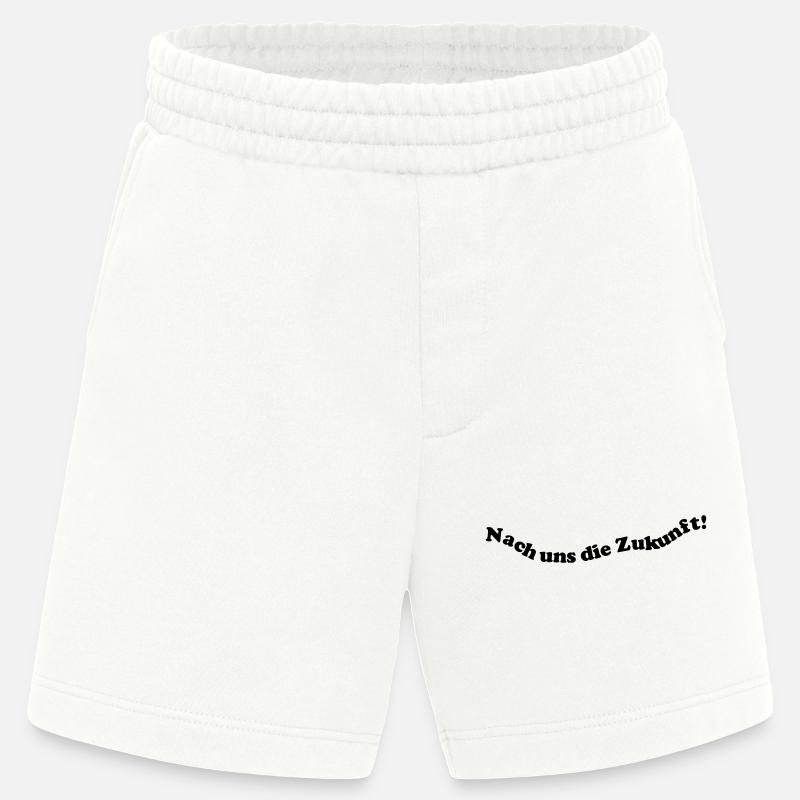 Nach uns die Zukunft! - Heavyweight Shorts - made by SPREAD  - OFF WHITE