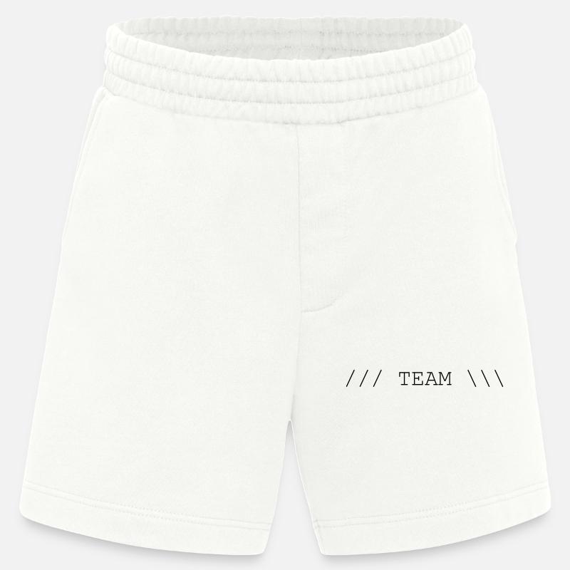Team - Heavyweight Shorts - made by SPREAD - OFF WHITE