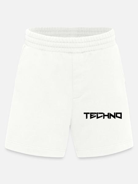 Techno - Heavyweight Shorts - made by SPREAD  - OFF WHITE