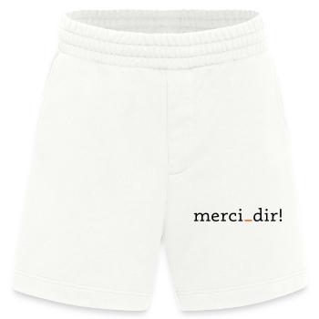 merci dir - 2 Farben - Heavyweight Shorts - made by SPREAD  - OFF WHITE - Vorne
