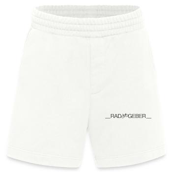 Radgeber – Lustiges Fahrrad Wortspiel für Biker - Heavyweight Shorts - made by SPREAD  - OFF WHITE - Vorne