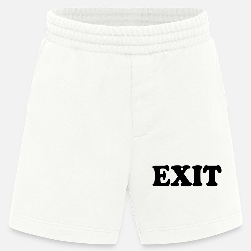Exit - Short bio épais fabriqué en UE - OFF WHITE