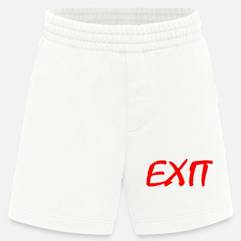 Exit - Heavyweight Shorts - made by SPREAD  - OFF WHITE