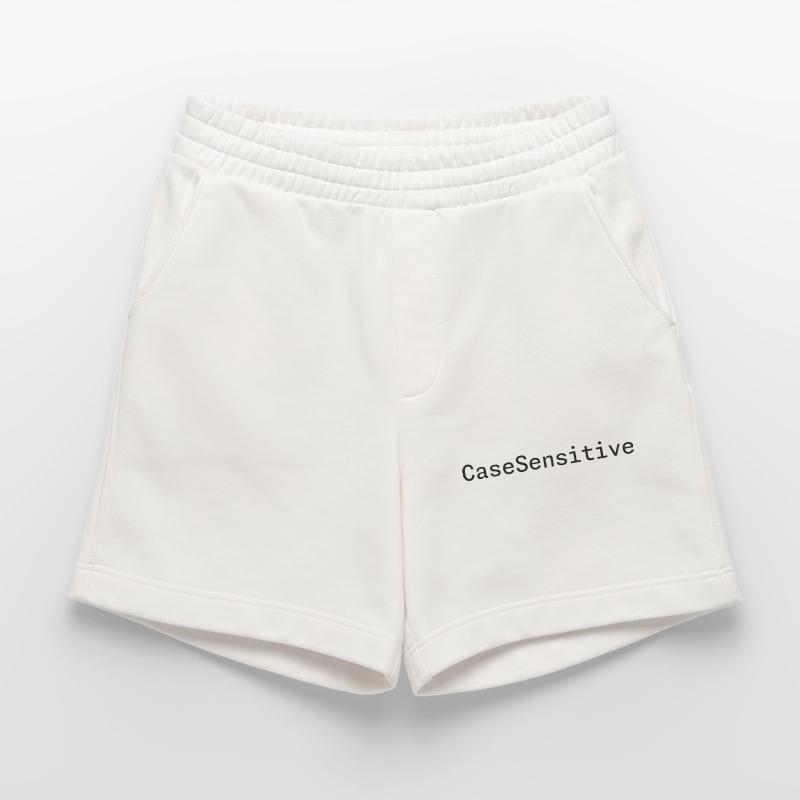 CaseSensitive Developer Humor Heavyweight Shorts - made by SPREAD 