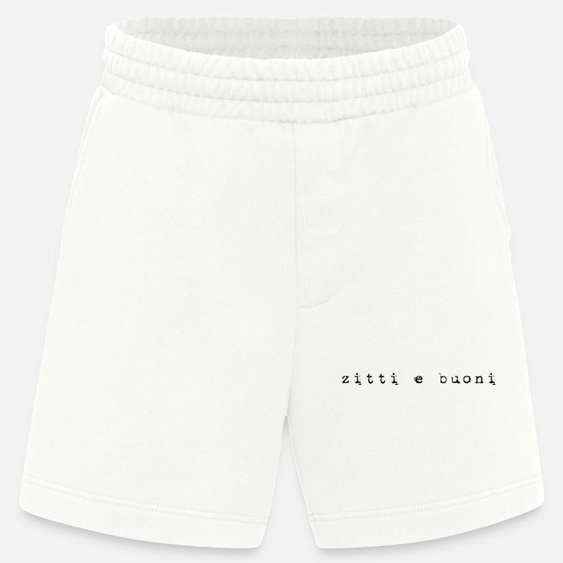 Zitti E Buoni - Heavyweight Shorts - made by SPREAD  - OFF WHITE