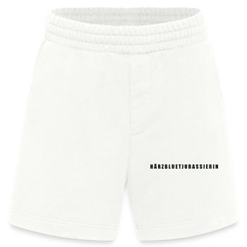 Härzbluetjurassierin Kanton Jura - Heavyweight Shorts - made by SPREAD  - OFF WHITE - Vorne
