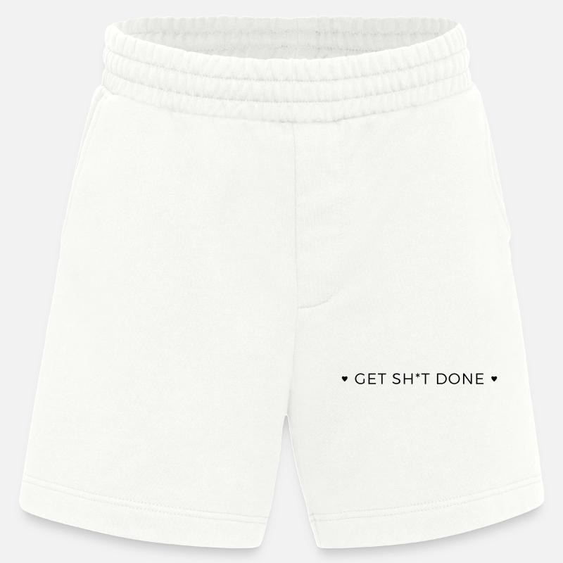 Faites-vous chier - Short bio épais fabriqué en UE - OFF WHITE