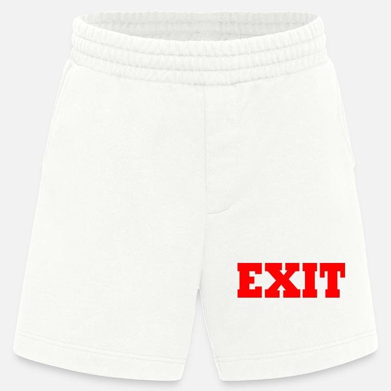 Exit - Short bio épais fabriqué en UE - OFF WHITE