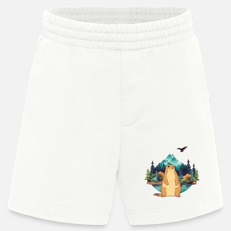 Marmot - Heavyweight Shorts - made by SPREAD  - OFF WHITE