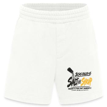 Graffiti-Skript-Burst-Logo - Heavyweight Shorts - made by SPREAD  - OFF WHITE - Vorne