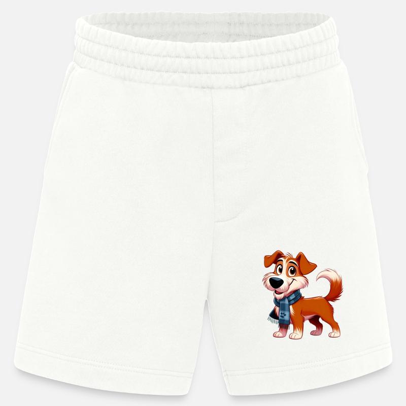 fox terrier 7 - Short bio épais fabriqué en UE - OFF WHITE