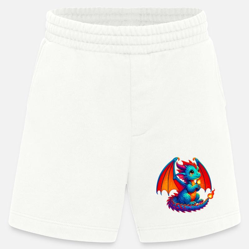 Drache - Heavyweight Shorts - made by SPREAD  - OFF WHITE