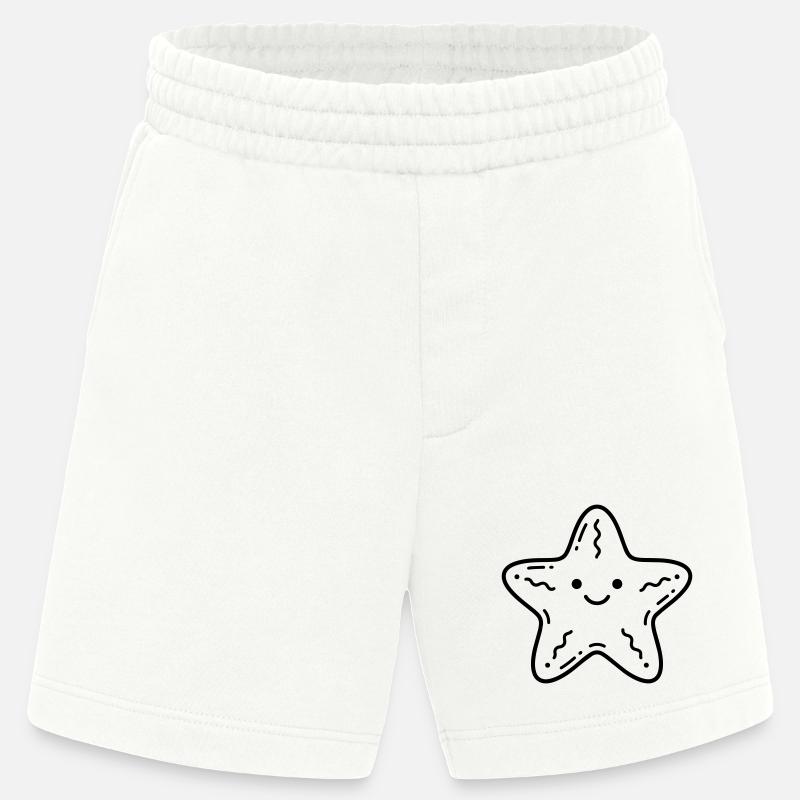 Seestern - Heavyweight Shorts - made by SPREAD  - OFF WHITE