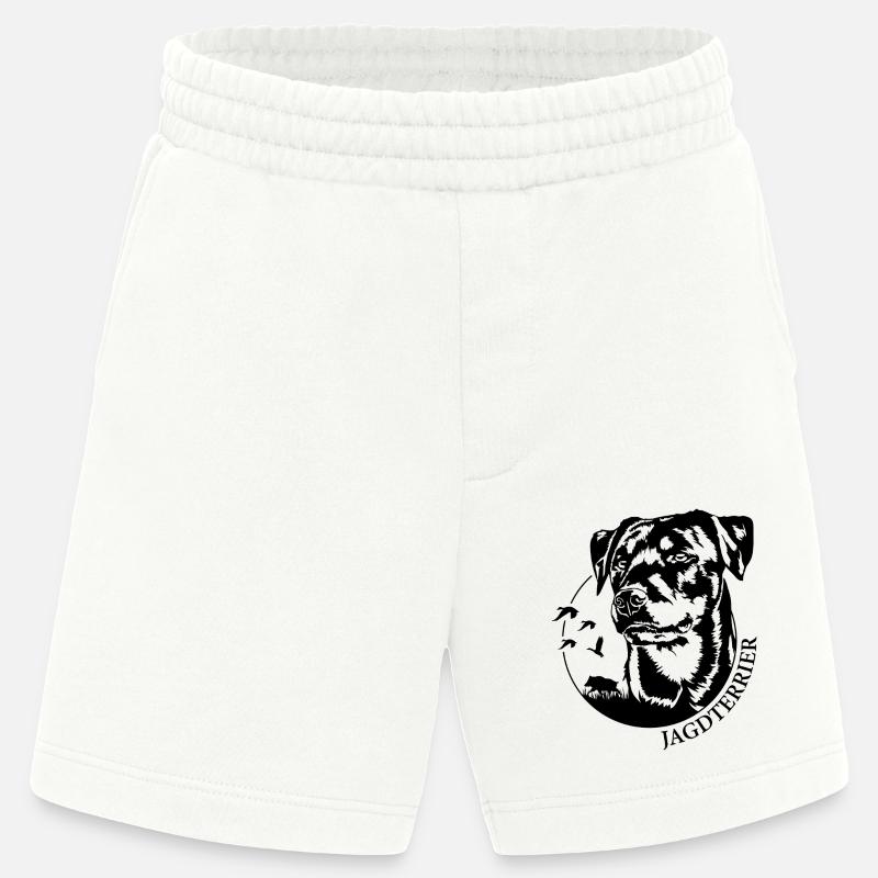 Jagdterrier Jagdhunde Jagdhund Hunde Wilsigns - Heavyweight Shorts - made by SPREAD  - OFF WHITE