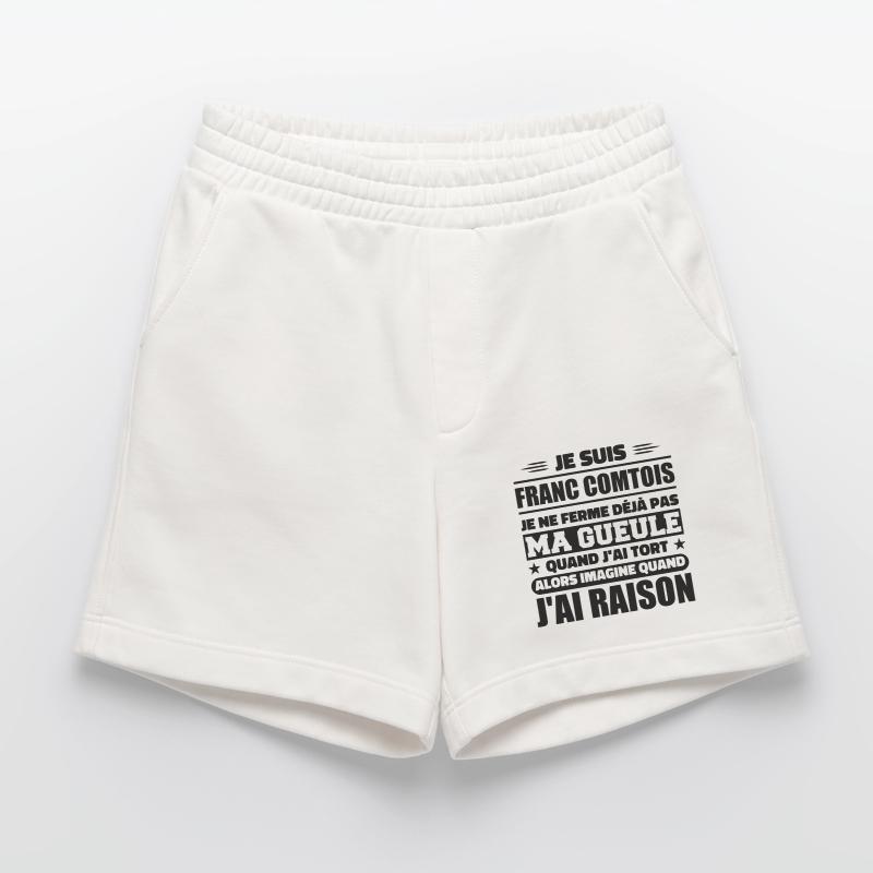 Franc comtois I don't shut my mouth frank comté Heavyweight Shorts - made by SPREAD 