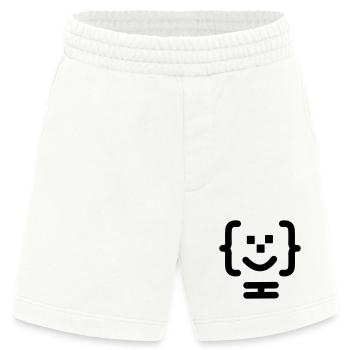Code-Logo des Hauptprogrammierers - Heavyweight Shorts - made by SPREAD  - OFF WHITE - Vorne
