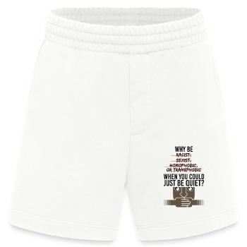 ANTIDISKRIMINIEREND - Heavyweight Shorts - made by SPREAD  - OFF WHITE - Vorne