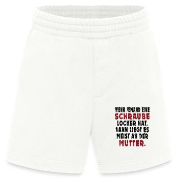Schraube locker - Heavyweight Shorts - made by SPREAD  - OFF WHITE - Vorne