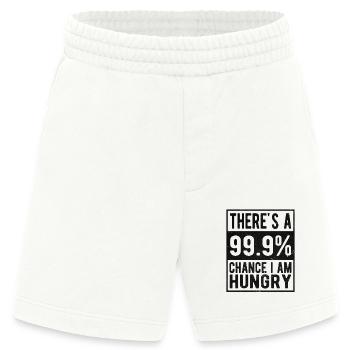 Hungrig lustig - Heavyweight Shorts - made by SPREAD  - OFF WHITE - Vorne