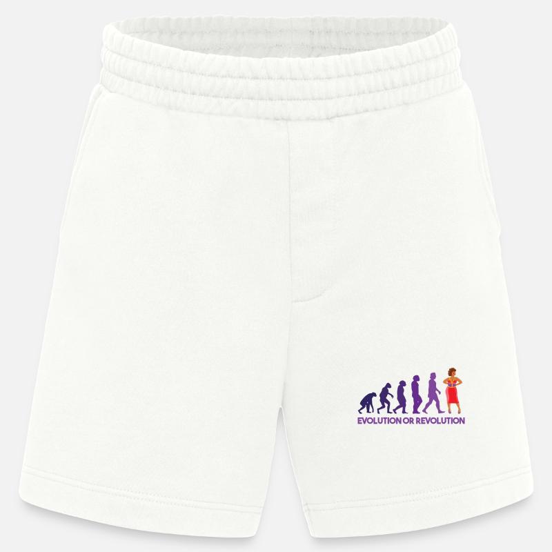 Drag Queen Evolution Oder Revolution - Heavyweight Shorts - made by SPREAD  - OFF WHITE