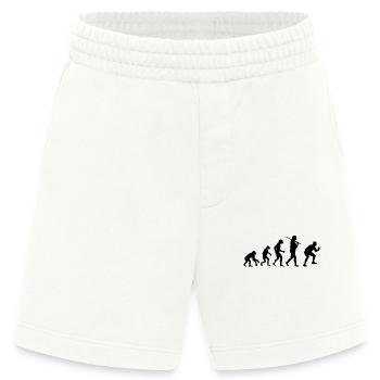Evolution Tischtennis - Heavyweight Shorts - made by SPREAD  - OFF WHITE - Vorne