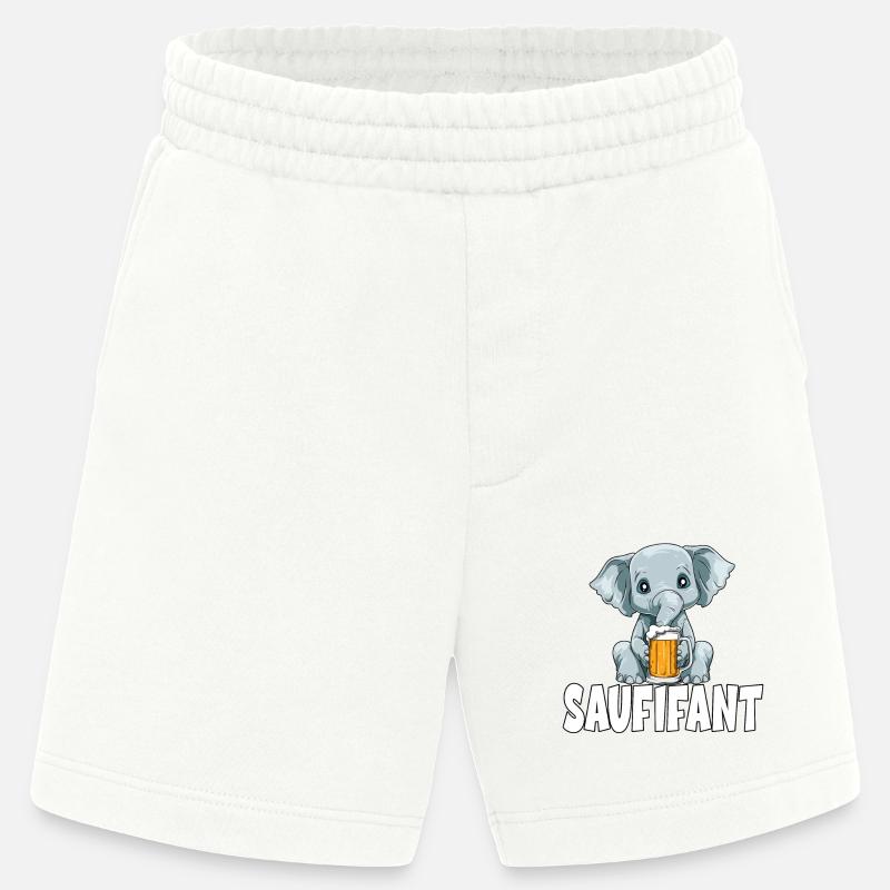 für einen Biertrinker und - Heavyweight Shorts - made by SPREAD - OFF WHITE