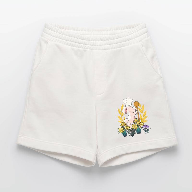 Easter Kitchen Cook Cooking Spoon Easter Cook Heavyweight Shorts - made by SPREAD 