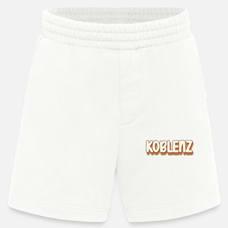 Coblenzerin Coblence Coblence - Short bio épais fabriqué en UE - OFF WHITE