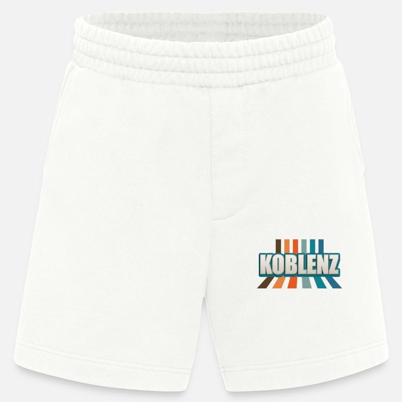 Coblenzerin Coblence Coblence - Short bio épais fabriqué en UE - OFF WHITE