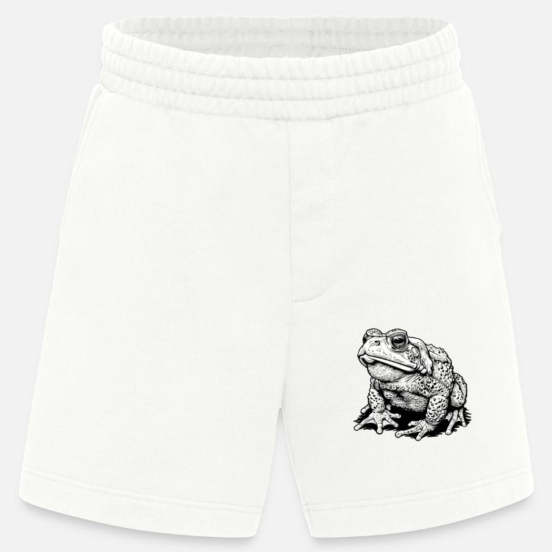Toad Kröten Kröte - Heavyweight Shorts - made by SPREAD  - OFF WHITE