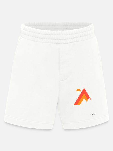 Mountain and nature - Heavyweight Shorts - made by SPREAD - OFF WHITE